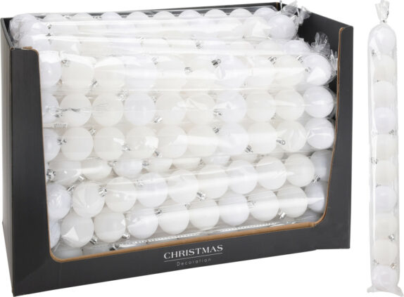 SET DE BOULES DE NOËL 10X50MM