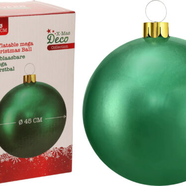 BOULE NOEL GONFLABLE D45CM VER