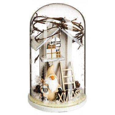 DECO BOIS SS CLOCHE PN 11CM