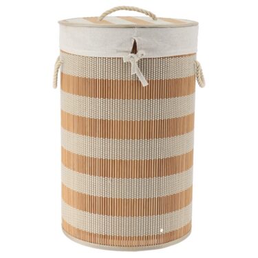 PANIERE A LINGE PLIABLE BAMBOU