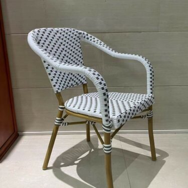 FAUTEUIL CANNÉ 3D MARRON