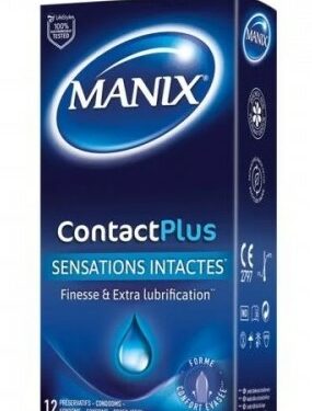 MANIX PRESERVATIF 12P CONTACT+