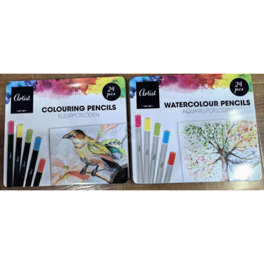 CRAYONS DE COULEUR 24PCS