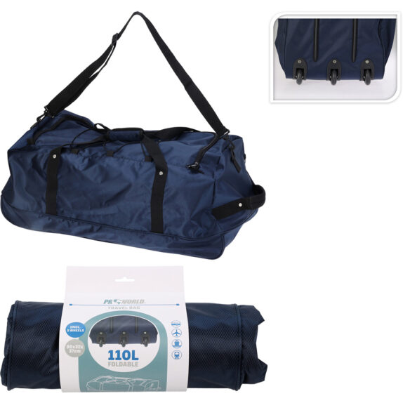 SAC DE VOYAGE 110L BLEU
