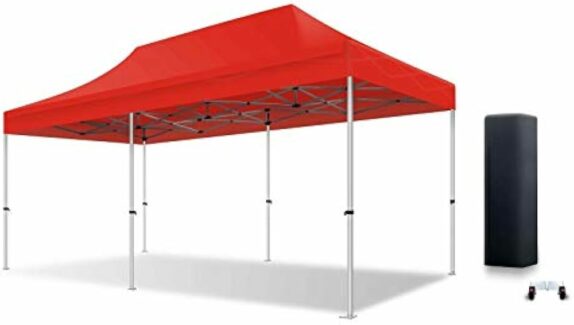 PAVILLON PLIANT 3*6 ROUGE