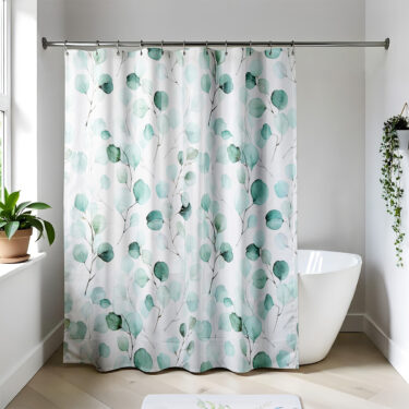 RIDEAU DE DOUCHE PEVA 180X180