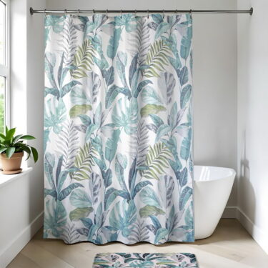 RIDEAU DOUCHE 180X200 JARDIN