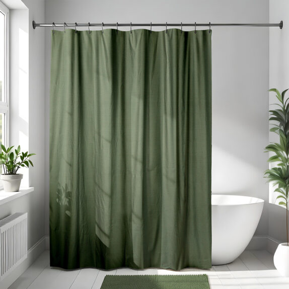 RIDEAU DOUCHE 180X200 KAKI