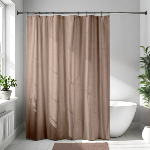 RIDEAU DOUCHE 180X200 CAPUCINO