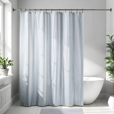 RIDEAU DE DOUCHE MICROFIBRE 18
