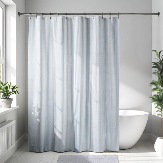 RIDEAU DE DOUCHE MICROFIBRE 18