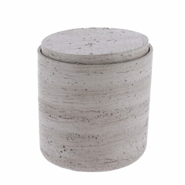BOITE A COTON EN POLYRESINE EF