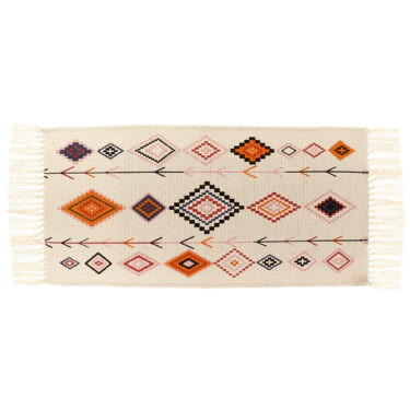 TAPIS TULUM COTON/POLYESTER/VI