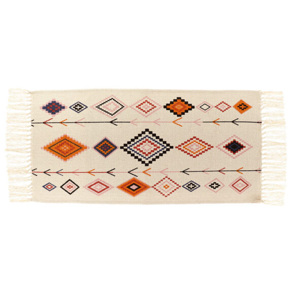 TAPIS TULUM COTON/POLYESTER/VI