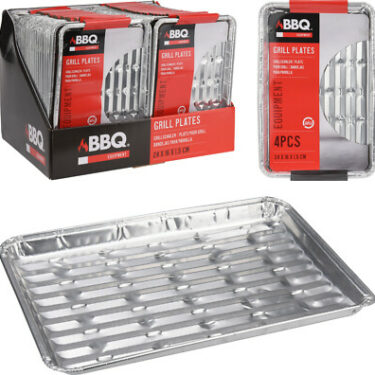 PLATS POUR GRILL SET/4 24X16CM