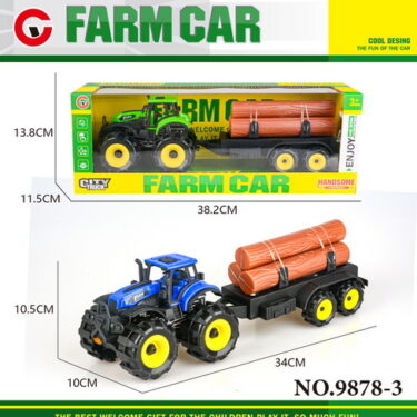 TRACTEUR REMROQUE PORTE BOIS