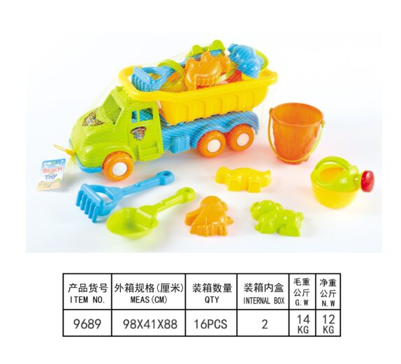 CAMION JOUETS DE PLAGE GARNI