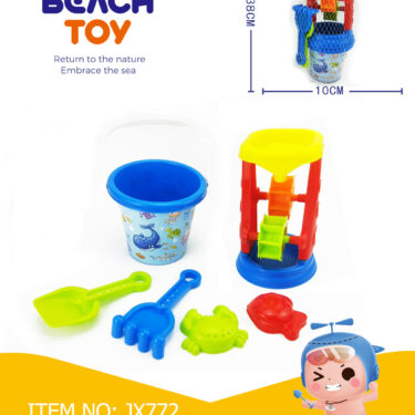 JOUETS PLAGE SEAU ET ACCESSOIR