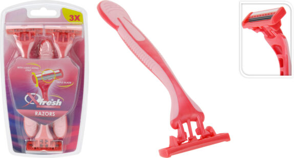 SET 3PCES DE RASOIR JETABLE PO