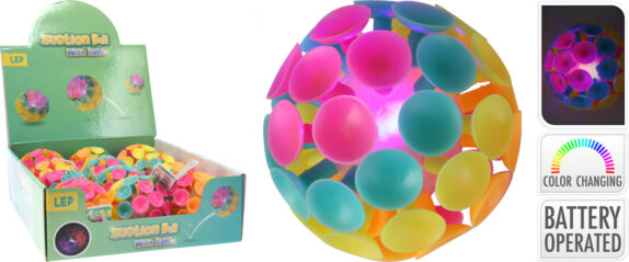 BALLE À REBONDIR 8CM AVEC LUMI