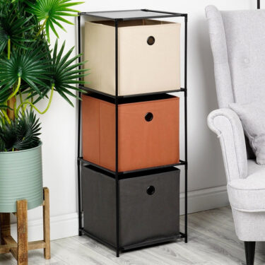 ETAGERE RANGEMENT 34X34X100CM