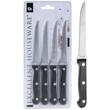 LOT DE 4 COUTEAUX STEAK - POI