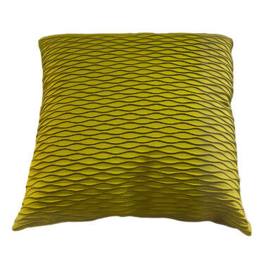 COUSSIN VELOUR VERT 43X43
