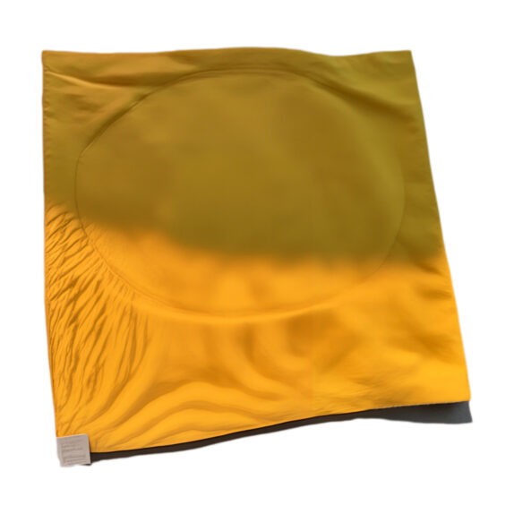 COUSSIN MOUTARDE 43X43