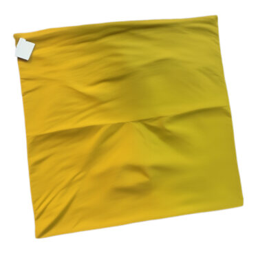 COUSSIN MOUTARDE 43X43