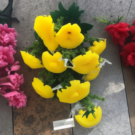 BOUQUET FLEURS JAUNES