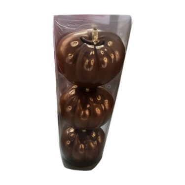 BOULES NOEL 15CM  X3 OR