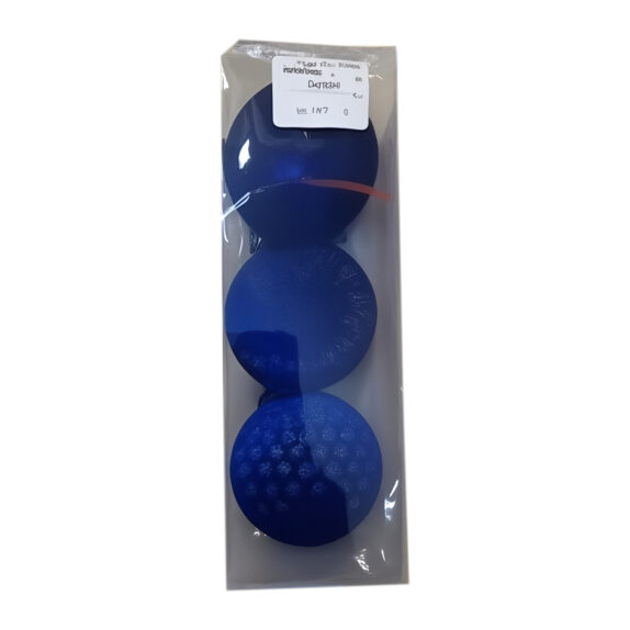 BOULES DE NOEL BLEU X 3