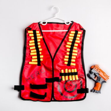 GILET ET PISTOLET BALLES MOUSS