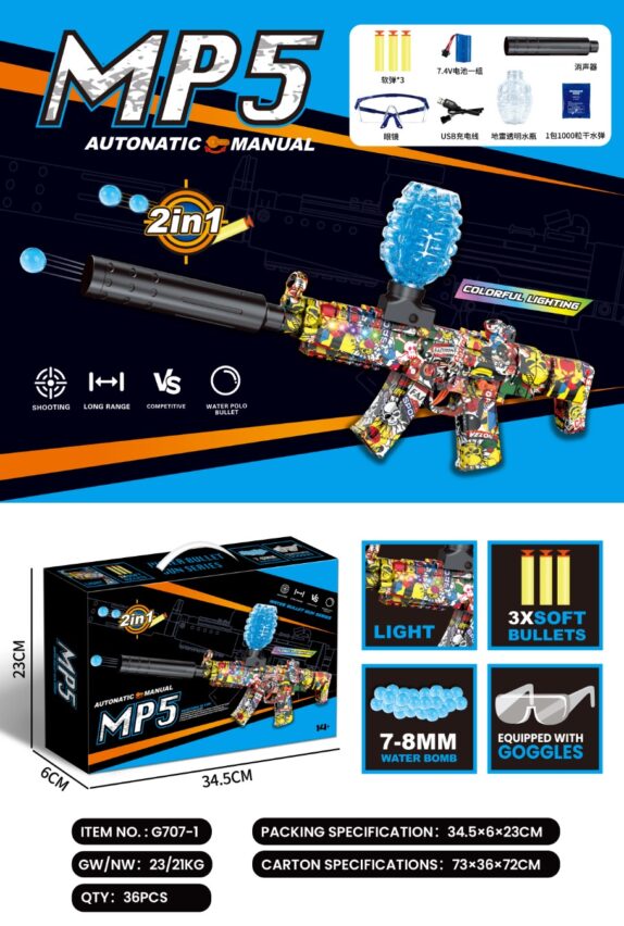 FUSIL D'ASSAULT BALLES À EAU