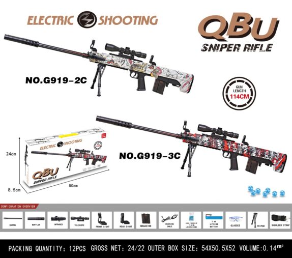 FUSIL SNIPER BALLES À EAU