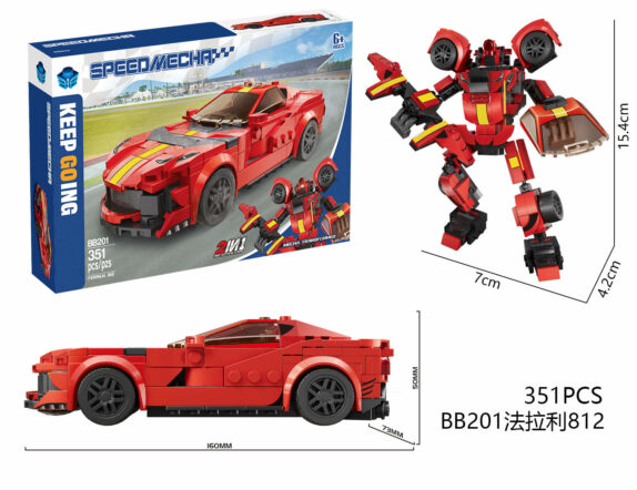 ROBOT TRANSFORMABLE VOITURE DE