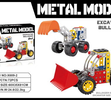 BULLDOZER MÉTAL À ASSEMBLER
