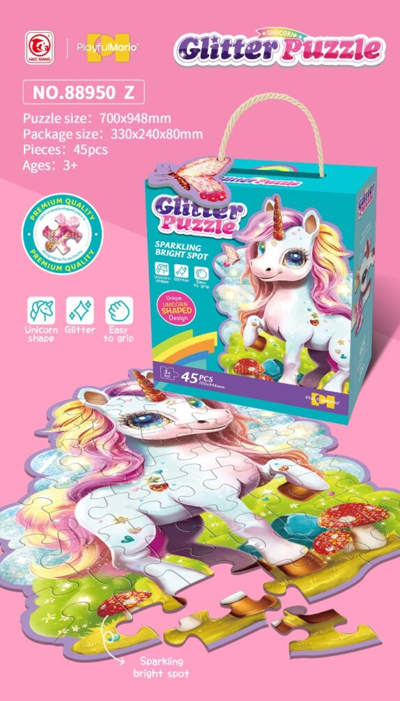 PUZZLE LICORNE 45PCS