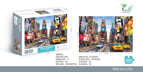 1000PCS PUZZLE NEW YORK