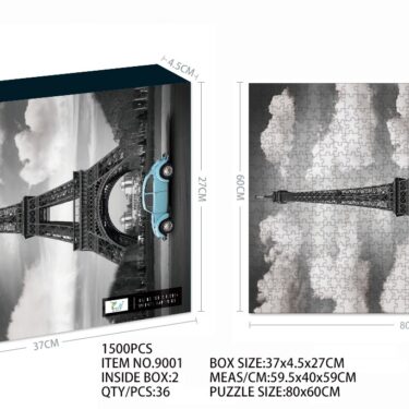 1500 PIECES PUZZLE PARIS