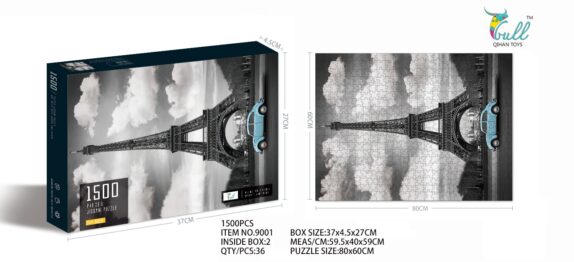 1500 PIECES PUZZLE PARIS