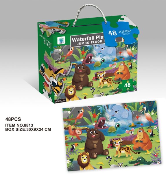48 PIECES PUZZLE ANIMAUX