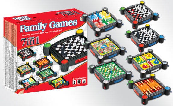 COFFRET 7 JEUX EN 1