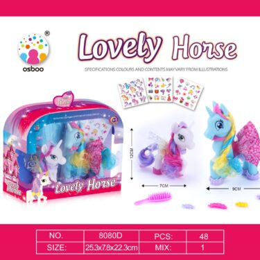 MON PETIT PONEY ET SAC DE TRAN