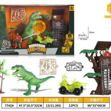 DINO AVEC ACCESSOIRES