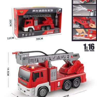 CAMION POMPIER FRICTION SONS E