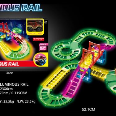 MON CIRCUIT LUMINEUX FLUO