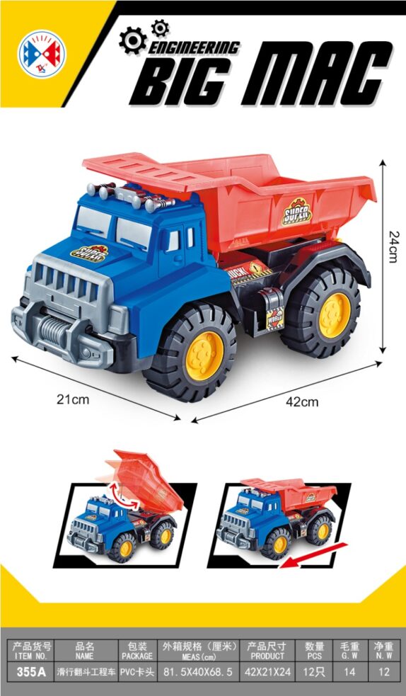 CAMION DUMPER PLASTIQUE