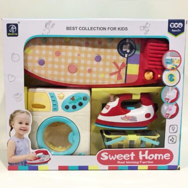 COFFRET MÉNAGE ET MACHINE À LA