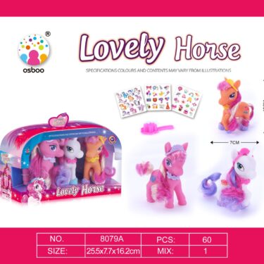 PONEY DANS VALISETTE